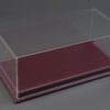 Mulhouse 1:18 Display Case with Burgundy Leather Base
