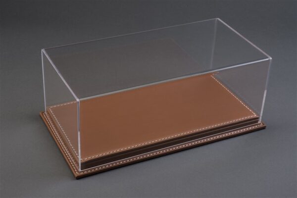 Mulhouse 1:24 Display Case with Brown Leather Base