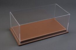 Mulhouse 1:12 Display Case with Brown Leather Base