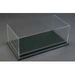 Mulhouse 1:18 Display Case with Green Leather Base