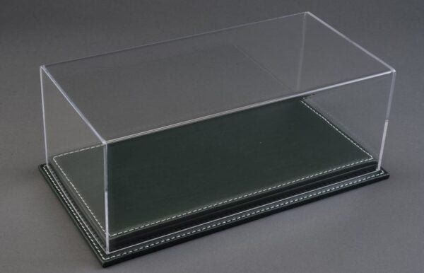 Mulhouse 1:18 Display Case with Green Leather Base