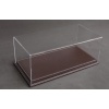 Mulhouse 1:18 Display Case with Dark Brown Leather Base