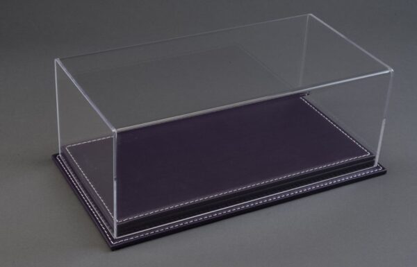 Mulhouse 1:24 Display Case with Purple Leather Base