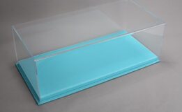 Mulhouse 1:24 Display Case with Turquoise Leather Base
