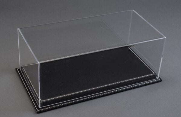 Mulhouse XL 1:18 Display Case with Black Leather Base (375x65x125mm)