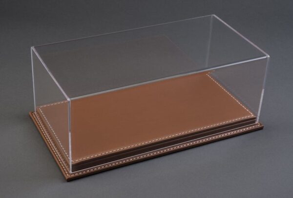 Mulhouse 1:8 Display Case with Brown Leather Base