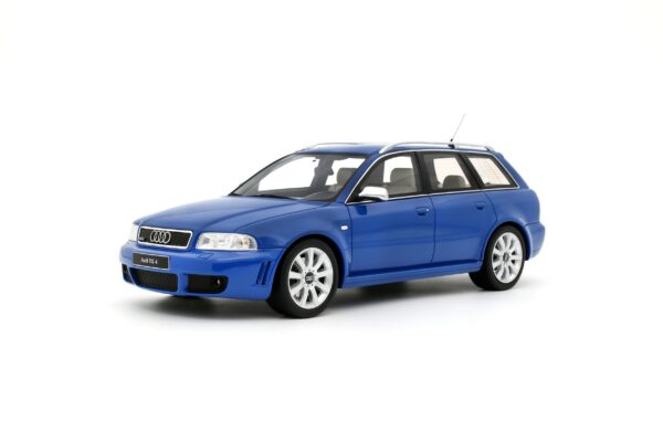 Otto Mobile 1:18 Audi RS4 (B5) Avant Nogaro Blue 2000 (OT1272) Limited Edition Resin Model