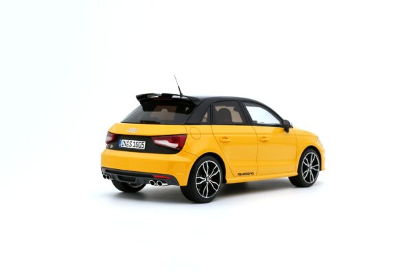 Otto Mobile 1:18 Audi S1 Sportback Vegas Yellow 2015 (OT1246) Limited Edition Resin Model 12 Otto Mobile 1:18 Audi S1 Sportback Vegas Yellow 2015 Limited Edition Resin Model