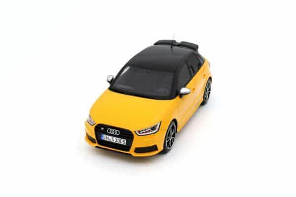 Otto Mobile 1:18 Audi S1 Sportback Vegas Yellow 2015 (OT1246) Limited Edition Resin Model 16 Otto Mobile 1:18 Audi S1 Sportback Vegas Yellow 2015 Limited Edition Resin Model