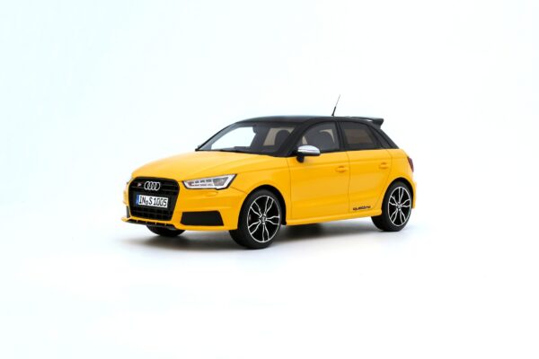 Otto Mobile 1:18 Audi S1 Sportback Vegas Yellow 2015 Limited Edition Resin Model