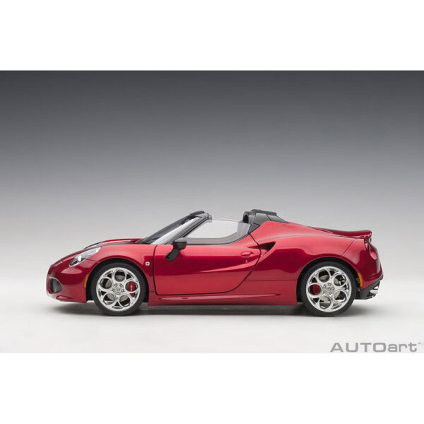 autoart - 1:18 alfa romeo 4c spider (competition red)