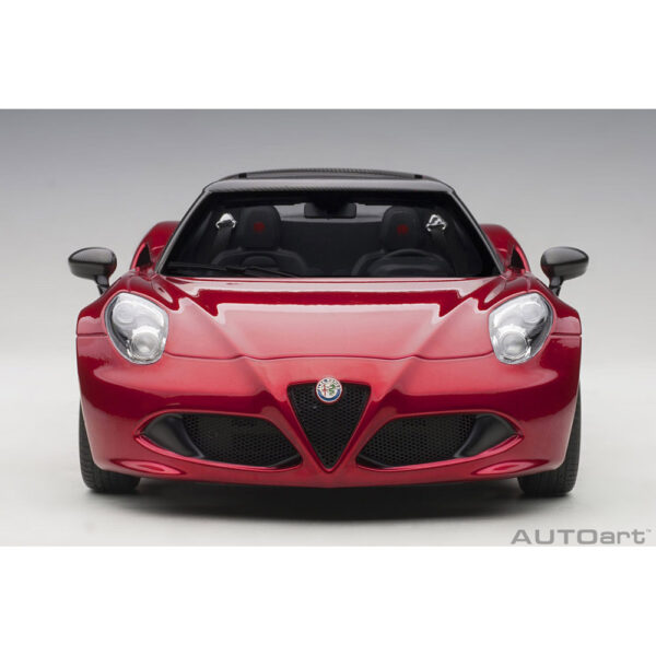 autoart - 1:18 alfa romeo 4c spider (competition red)