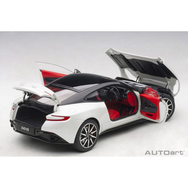 autoart - 1:18 aston martin db11 (morning frost white)