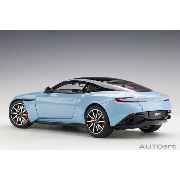 autoart - 1:18 aston martin db11 (q frosted glass blue)