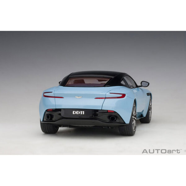 autoart - 1:18 aston martin db11 (q frosted glass blue)