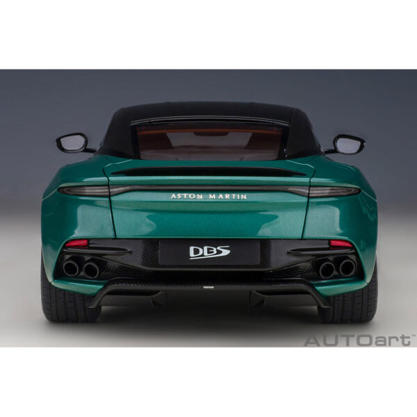 autoart - 1:18 aston martin dbs superleggera (aston martin racing green)