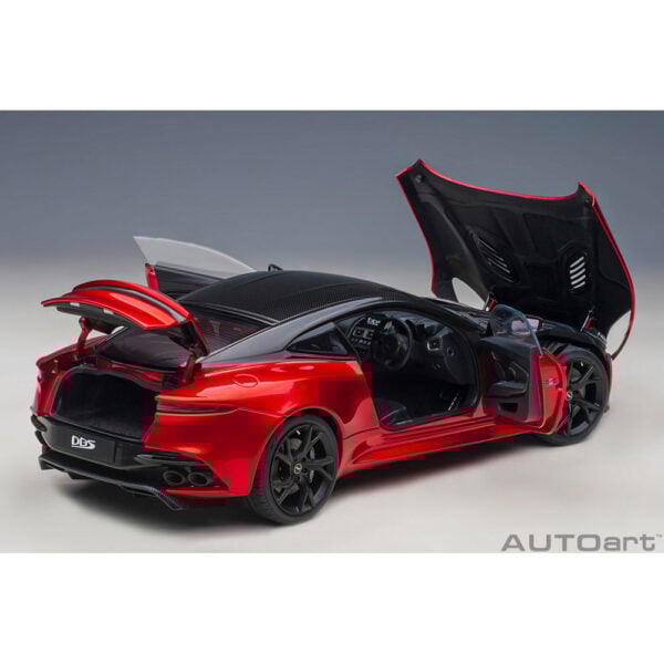 autoart - 1:18 aston martin dbs superleggera (hyper red)
