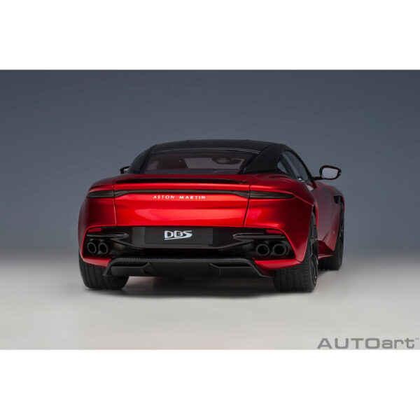 autoart - 1:18 aston martin dbs superleggera (hyper red)