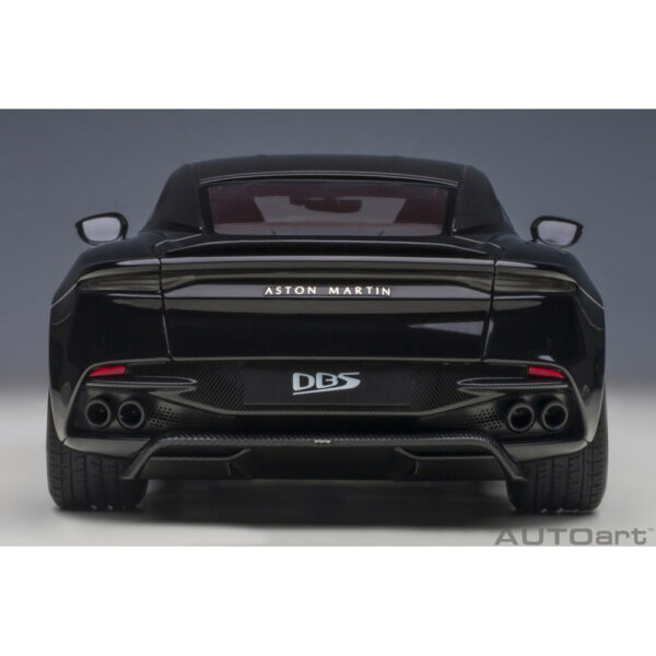 autoart - 1:18 aston martin dbs superleggera (jet black)