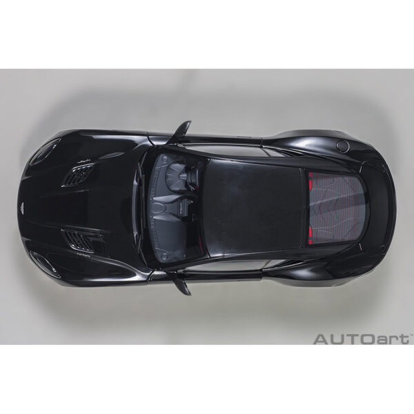 autoart - 1:18 aston martin dbs superleggera (jet black)