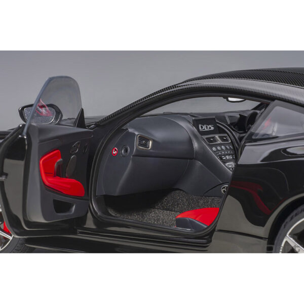 autoart - 1:18 aston martin dbs superleggera (jet black)