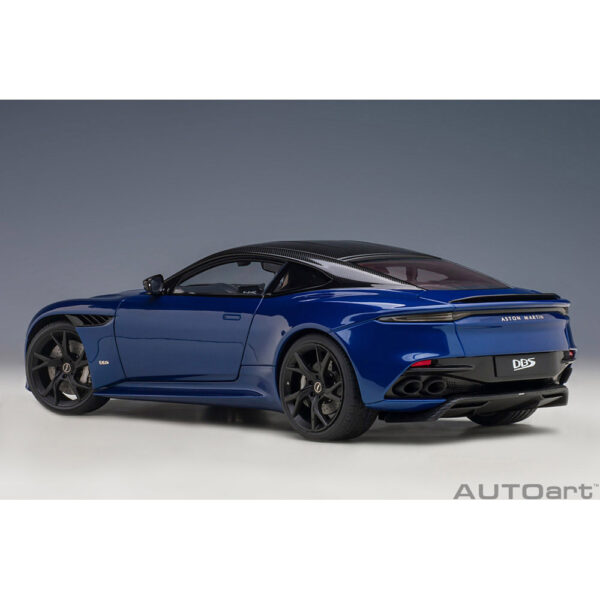 autoart - 1:18 aston martin dbs superleggera (zaffre blue)