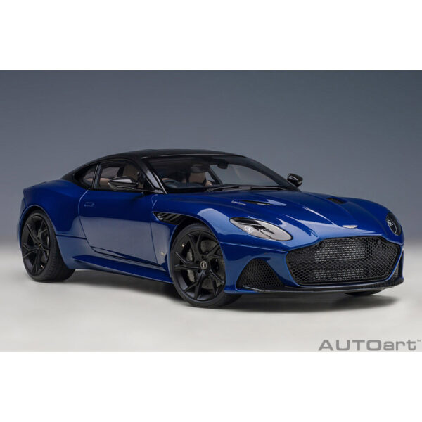 autoart - 1:18 aston martin dbs superleggera (zaffre blue)
