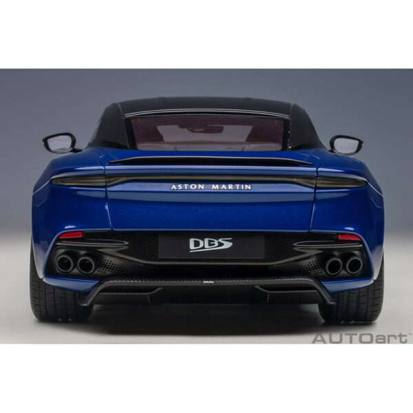 autoart - 1:18 aston martin dbs superleggera (zaffre blue)