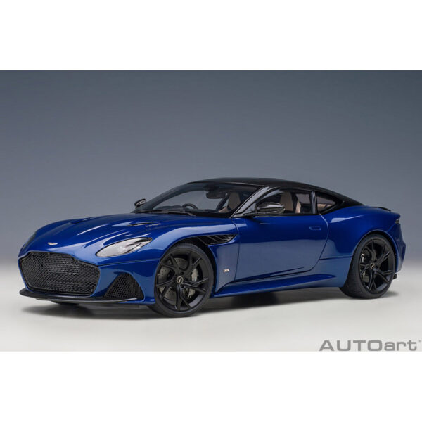 autoart - 1:18 aston martin dbs superleggera (zaffre blue)
