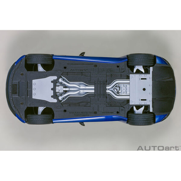 autoart - 1:18 aston martin dbs superleggera (zaffre blue)