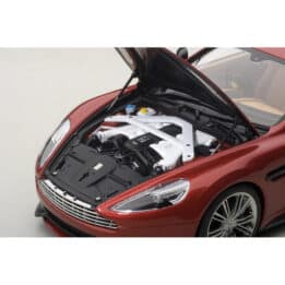 autoart - 1:18 aston martin vanquish 2015 (volcano red)