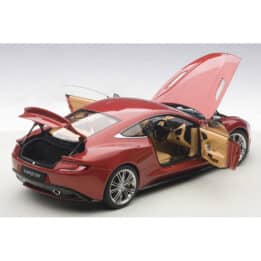 autoart - 1:18 aston martin vanquish 2015 (volcano red)