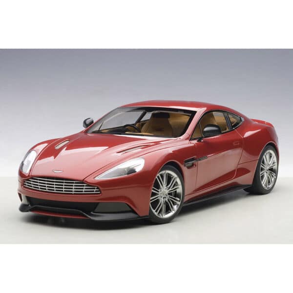 autoart - 1:18 aston martin vanquish 2015 (volcano red)