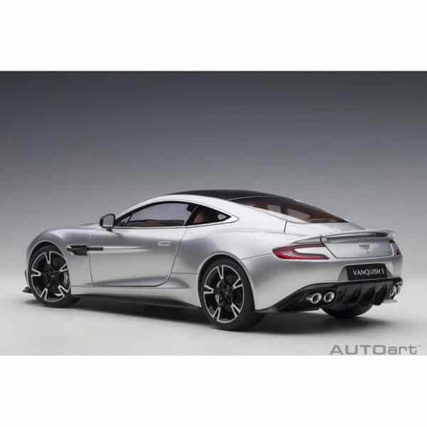 autoart - 1:18 aston martin vanquish s 2017 (lightning silver)