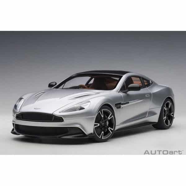 autoart - 1:18 aston martin vanquish s 2017 (lightning silver)