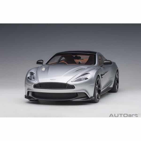 autoart - 1:18 aston martin vanquish s 2017 (lightning silver)