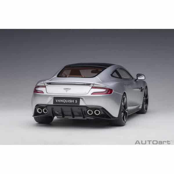 autoart - 1:18 aston martin vanquish s 2017 (lightning silver)
