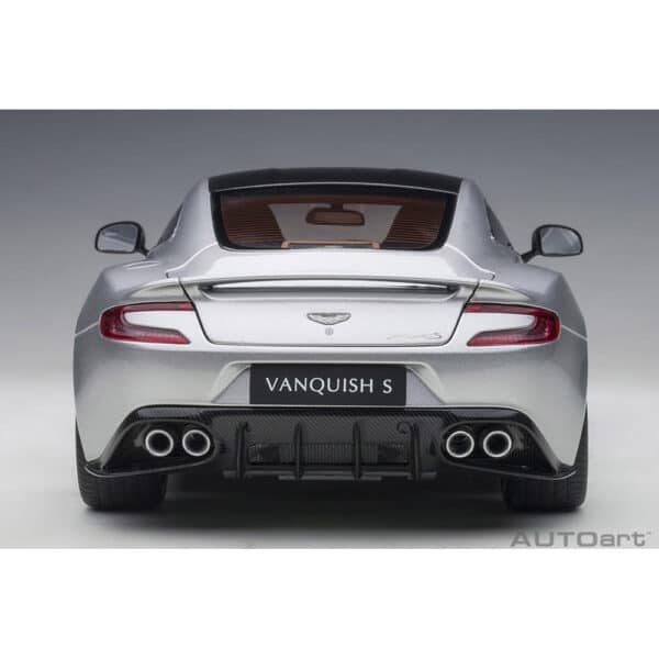autoart - 1:18 aston martin vanquish s 2017 (lightning silver)