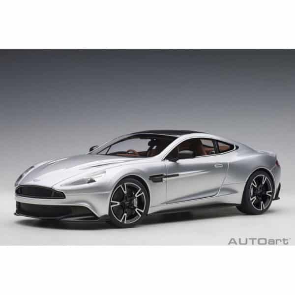 autoart - 1:18 aston martin vanquish s 2017 (lightning silver)