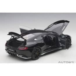 autoart - 1:18 aston martin vanquish s 2017 (onyx black)