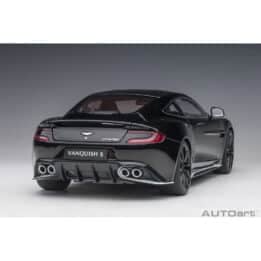 autoart - 1:18 aston martin vanquish s 2017 (onyx black)