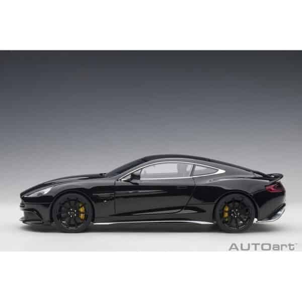 autoart - 1:18 aston martin vanquish s 2017 (onyx black)