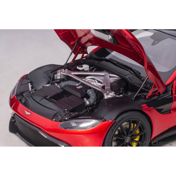 autoart - 1:18 aston martin vantage 2019 (hyper red)