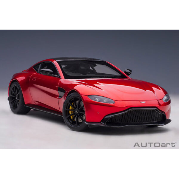 autoart - 1:18 aston martin vantage 2019 (hyper red)