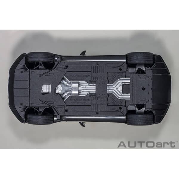 autoart - 1:18 aston martin vantage 2019 (jet black)
