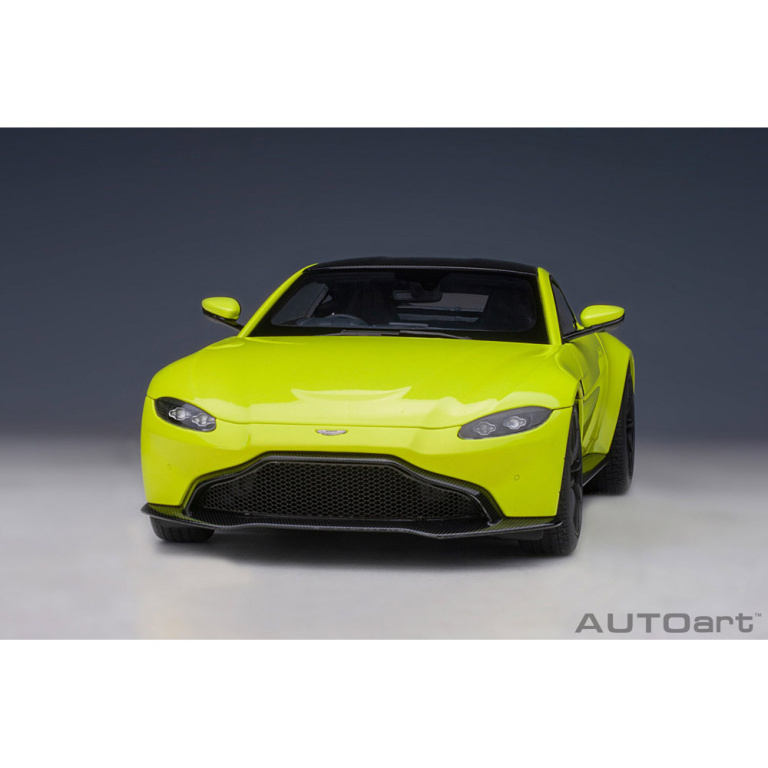 autoart - 1:18 aston martin vantage 2019 (lime essence)
