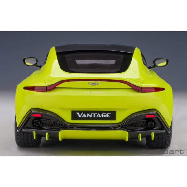 autoart - 1:18 aston martin vantage 2019 (lime essence)