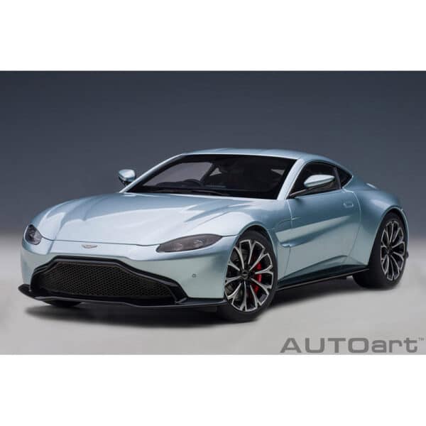 autoart - 1:18 aston martin vantage 2019 (skyfall silver)