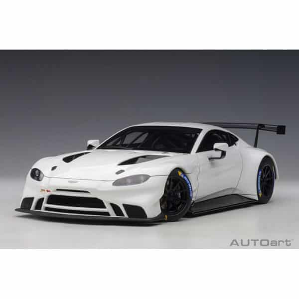 autoart - 1:18 aston martin vantage gte plain body version (white)