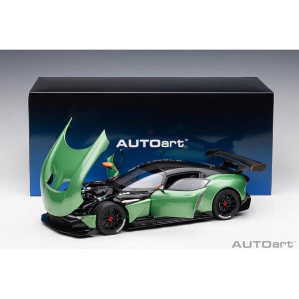 autoart - 1:18 aston martin vulcan?(apple tree green metallic)